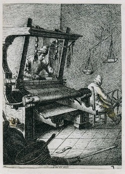 Weavers, copy in reverse