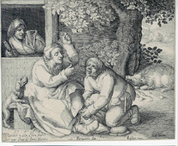 Allegory on marital strife