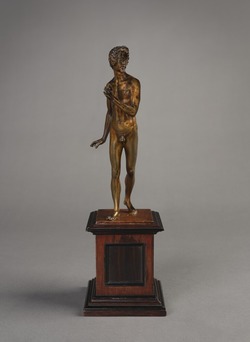 Standing male figure, probably Adam