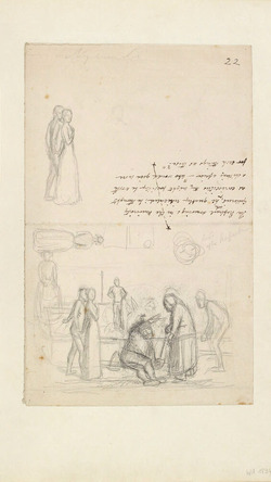 Sheet of Figure Sketches