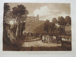 St Catherine's Hill near Guildford, from the Liber Studiorum