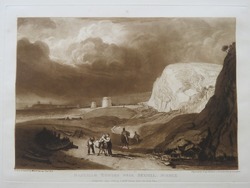 Martello Towers near Bexhill, Sussex, from the Liber Studiorum