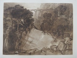 The Stork and Aqueduct, from the Unpublished Plates of the Liber Studiorum | The Heron's Pool (descriptive)