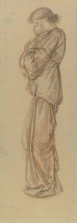 A Woman covering her Eyes