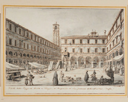 View of the Campo di Rialto, Venice
