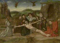 The Lamentation with a Benedictine Donor