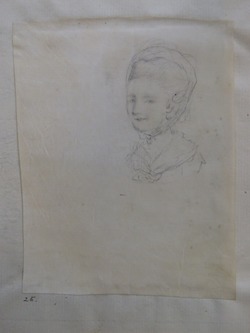 Study of a Head for a Portrait of a Woman