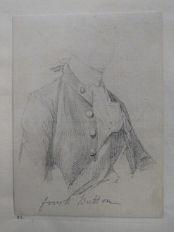 Study for a Portrait of a Man wearing a buttoned coat