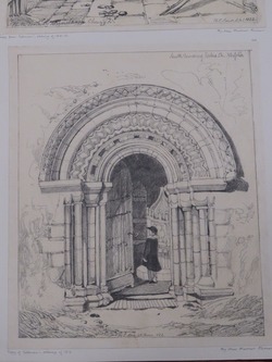 South Doorway at Hales Church