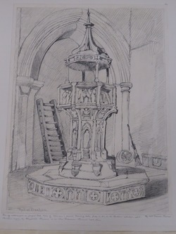 The Font at Binham Church
