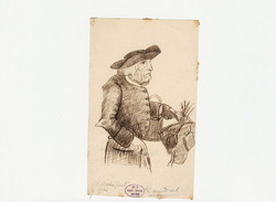 Portrait of J. Randal, the Fruitman