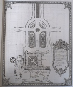 General plan of the church and of the old and new buildings of the Abbaye Royale of St Denis