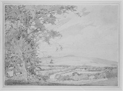 Spring Landscape: Downs in the Distance