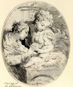 The Mystic Marriage of St Catherine
