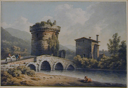 Tomb of the Plautian Family, near Tivoli and Ponte Lucano
