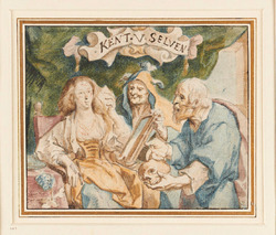 Know Thyself, allegory of vanity