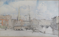View of a Canal in Bristol