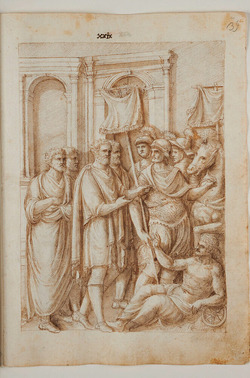 Recto: Marcus Aurelius departing (or Profectio) (Arch of Constantine)
Verso: Marcus Aurelius distributing money (or Liberalitas) (Arch of Constantine)