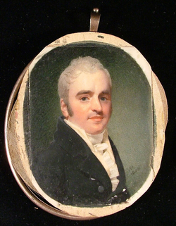 Portrait of a Man in a Black Coat