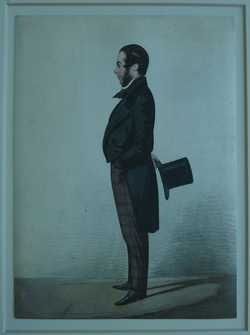 Portrait of an unidentified standing man