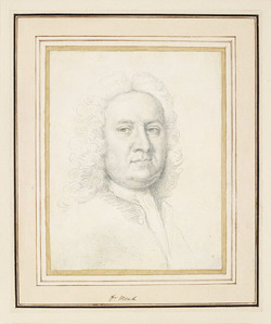 Portrait of Dr Richard Mead