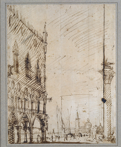 Venice: The south-west angle of the Doge's Palace