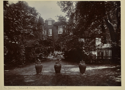 The Rear Garden at Kelmscott House, Upper Mall, Hammersmith