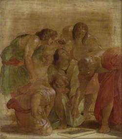 The Archimedes Group from 'The School of Athens'