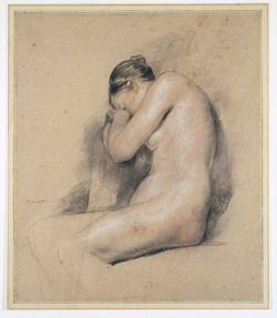 Study of a nude woman