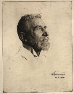 Portrait of Professor Friedrich Ohmann
