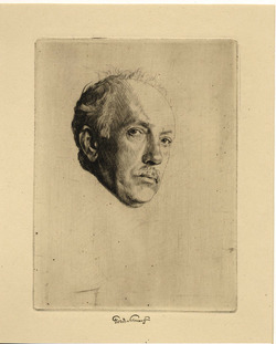 Portrait of Richard Strauss