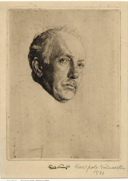 Portrait of Richard Strauss