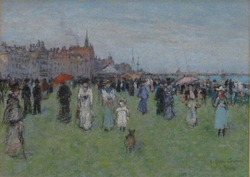 Evening on the Brighton Lawns