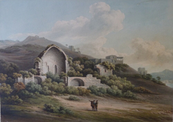 Remains of the Temple of Venus on the Coast of Baiae, near Naples