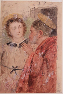 The Angel taking Peter out of Prison (after Masaccio)