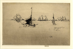 The fleet. Evening