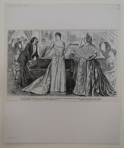 An interior Scene of a Party, with Guests gathered around a Piano and a Vocalist