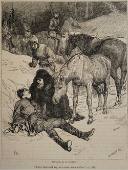 Felix Guèroult Lay in a Rude Snow-Hollow