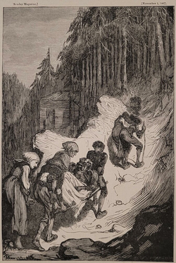 Scene from 'The Charcoal Burners'