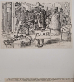 Scene of Hodge, an Artist, Waiting At a Train Station
