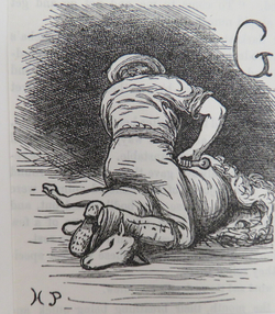 Sketch for an initial letter G