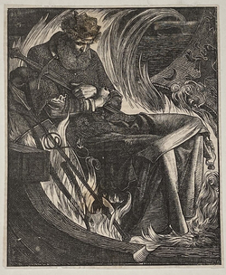 Scene from 'Death of King Warwolf'