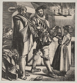 Scene from 'Jacques de Caumont'