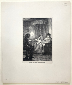 STEPHEN AND RACHEL IN THE SICK-ROOM