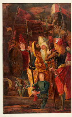 Soldiers and Men in Turkish Costume