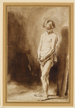 Standing male Nude