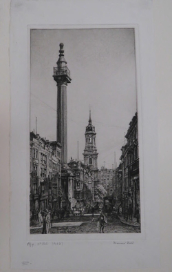 The Monument and Fish Street Hill