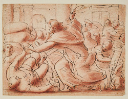 Christ driving the Money Changers from the Temple