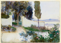 Gates of a Villa in Italy
