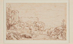 Italianate Landscape with Figures
